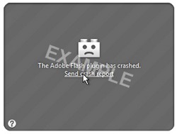 Adobe Flash Plugin Crash